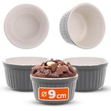 KADAX pekovski modelčki, modelčki za peko, ognjevarno posodo 9 cm, sklede 150 ml, 3 kosi, (5000354216) Cene