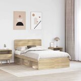  Konstrukcija postelje Sonoma 120 x 200 cm Masivno borovo les, (5000103088) | Shoptok.si