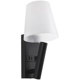  LED zidna lampa sa USB priključkom LED/2W/230V 3000K crna/bela | Eponuda.com