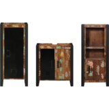vidaXL Komplet pohištva za kopalnico 3 pcs Trden recikliran les | Shoptok.si