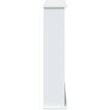 vidaXL Okvir za kamin bel 75x20x87,5 cm inženirski les | Shoptok.si