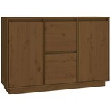  Komoda medeno rjava 111x34x75 cm trdna borovina, (20654348) | Shoptok.si
