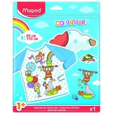 Maped Pregača za likovni, , s rukavima, za djecu do visine 110 cm | shoptok.hr