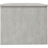 vidaXL Klubska mizica betonsko siva 80x50x42,5 cm konstruiran les | Shoptok.si