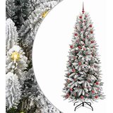  Umjetno božićno drvce Bijelo 210 cm PVC i Plastika i Čelik i PE | Eponuda.ba