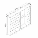 Hanah home ormar za hodnik kale 8122 | ePonuda.com