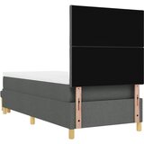  Krevet s opruga kutije Tamno siva 190 x 90 cm tkanina | shoptok.hr
