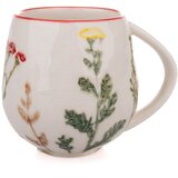 Dakls Bela porcelanasta skodelica 240 ml Flower Garden – Cene