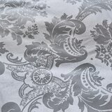 Catherine Lansfield Siva podaljšana posteljnina za zakonsko posteljo iz damasta 230x220 cm Damask Jacquard – | Shoptok.si