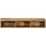 vidaXL Stenska TV omarica 100x30x19 cm trden robusten mangov les | Shoptok.si