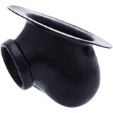 Toylie latex penis sleeve ben with base plate black Cene