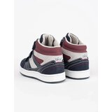 Shelvt Navy blue and red boys' boots | Shoptok.si