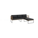 Lounge trosed sa lenjivcem ugilt drvo Cene