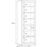 Mömax Visoka Vitrina Tiziano | Shoptok.si