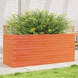 Maison Chic Vrtno cvetlično korito - Cvetlični Lonec voščeno 110x40x46 cm trdna borovina, (21789986) | Shoptok.si