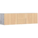 vidaXL kutni ormarić siva boja betona 160x40x45 cm konstruirano drvo | shoptok.hr