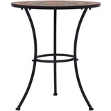 Bistro 3-dijelni mozaični bistro set s pločicama narančasto-sivi | shoptok.hr