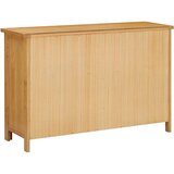 vidaXL Komoda s ladicama 105 x 33,5 x 73 cm od masivne hrastovine | shoptok.hr