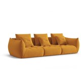 Micadoni Rumena sedežna garnitura iz tkanine bouclé 332 cm Bloom – Home | Shoptok.si