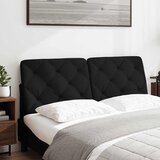  Jastuk za uzglavlje crni 120 cm od tkanine | shoptok.hr