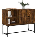  Komoda boja dimljenog hrasta 100x40x79 5 cm konstruirano drvo | shoptok.hr