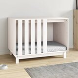  Kućica za pse bijela 90 x 60 x 67 cm od masivne borovine | shoptok.hr