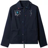 Desigual Prijelazna jakna mornarsko plava / miks boja