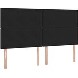  s madracem i skladištem Crna 180 x 200 cm Baršun | shoptok.hr