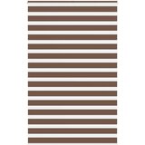 vidaXL Zebra zavjesa Smeđa 150x200 cm Širina tkanine 145 9 cm Poliester - Smeđa 150 x 200 cm | shoptok.hr