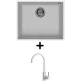  Set SHR Quadra UM 105 + slavina C01 Bianco | shoptok.hr