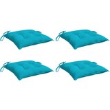  Jastuci za stolice 4 kom tirkizni 40 x 40 x 7 cm od tkanine | Eponuda.com