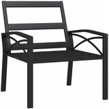  Vrtna stolica s jastucima boje pijeska 68 x 76 x 79 cm čelična | shoptok.hr