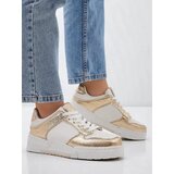 Resti Women's sporty sneakers on a thicker sole Golden Hour | shoptok.hr
