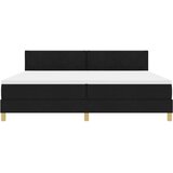  LED Box Spring Krevet s LED trakama Crna 200 x 200 cm tkanina | Eponuda.ba