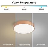 Brilagi LED plafonsko svetlo POOL LED/36W/230V 3000/4000/6000K, prečnik 30 cm, u boji bronze | Eponuda.com