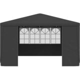  Profesionalni šator za zabave 4 x 4 m antracit 90 g/m² | shoptok.hr