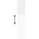  Zavjesa za prozor sa zavjesama Ostalo Bijela 40 x 220 cm Aluminij | shoptok.hr