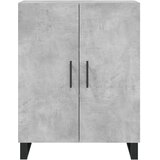  Komoda siva boja betona 69,5x34x90 cm od konstruiranog drva | shoptok.hr