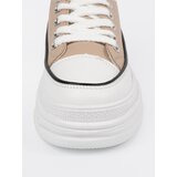 Shelvt Beige platform sneakers | shoptok.hr