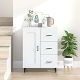  Komoda bijela 69 5 x 34 x 90 cm od konstruiranog drva | shoptok.hr