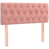  Krevet box spring s madracem LED ružičasti 120x200cm baršunasti | shoptok.hr