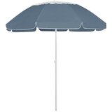 vidaXL Suncobran za plažu plavi 300 cm Cijene