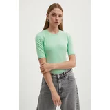 Hugo Kratka majica ženska, zelena barva, 50515019
