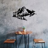  Zidna dekoracija 40x70 cm, planine, metal | Eponuda.com