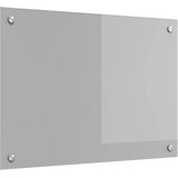  Kuhinjski zid Svijetlo siva 70 x 50 cm Staklo otporno na udarce | shoptok.hr