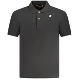 K-Way Mu&amp;scaron;ka Polo Majica Kratkih Rukava Crna Slike