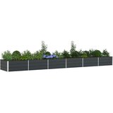  Cvetlično korito Antracit 580 x 100 x 45 cm Cinkana jeklena, (5000207530) | Shoptok.si