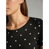 Sinsay Pamučna majica s točkicama | shoptok.hr