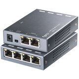 Cudy FS1006PL 6-Port 10/100M poe+ switch, 60W external, max 32W/PoE, uplink, 250m, 4KV protection Cene