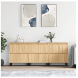 vidaXL Komoda 3 kosi sonoma hrast inženirski les | Shoptok.si